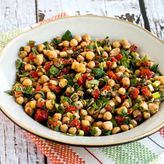 Chickpea Salad with Sumac