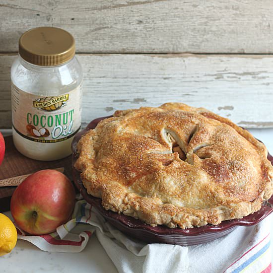 Coconut Oil Pie Crust