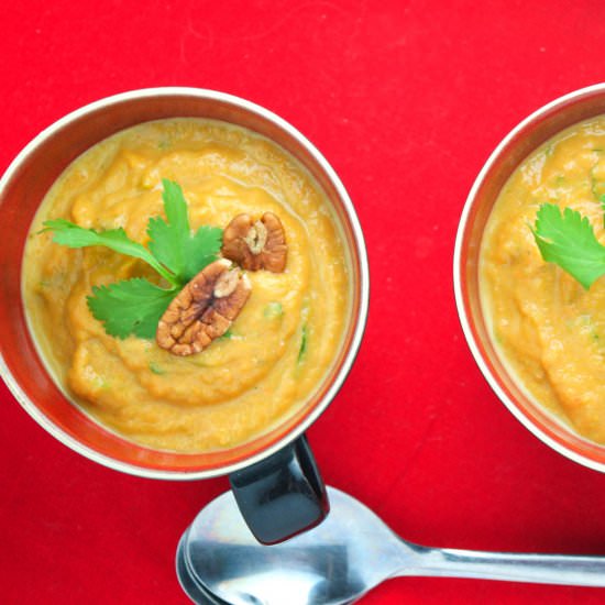 Coconut, Carrot & Coriander Soup