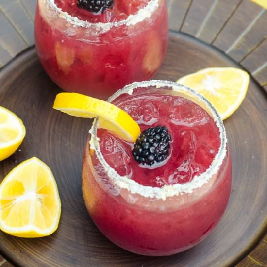 Blackberry Lemonade Margaritas