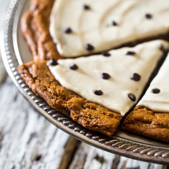 Paleo Cookie Pizza