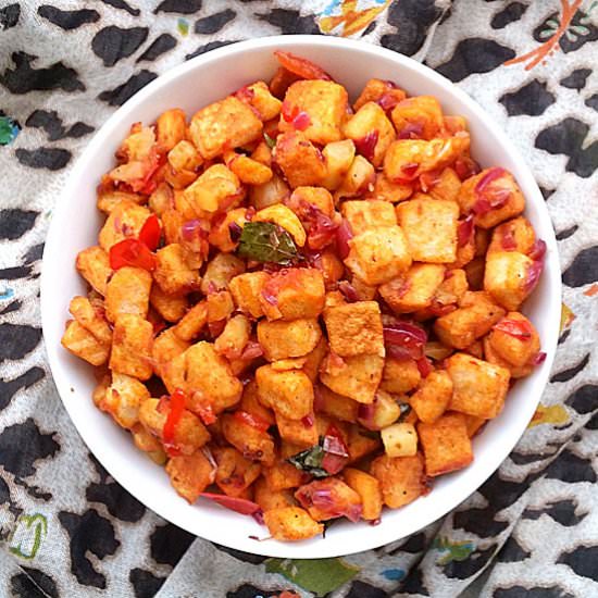 Bread Tadka