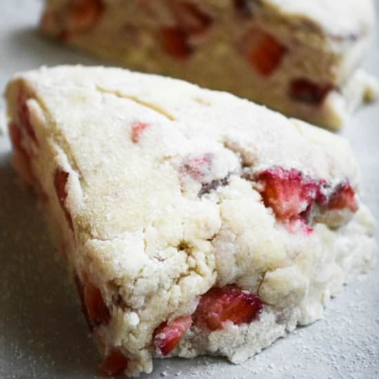 Strawberry Shortcake Scones