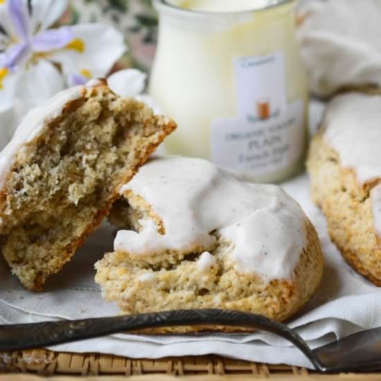 Banana Walnut Scones