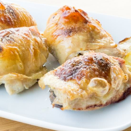 Orange-Cardamom Roast Chicken