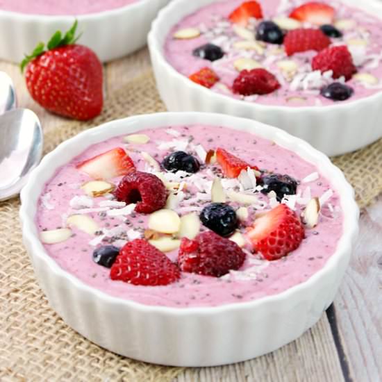 Mixed Berry Smoothie Bowl