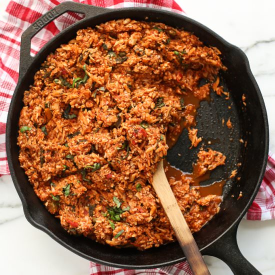 Italian-Style Cauliflower Rice