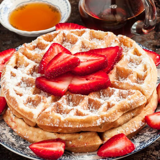 Fluffy Belgian Waffles
