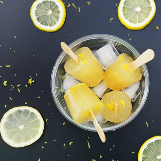 Green Tea Lemonade Popsicles