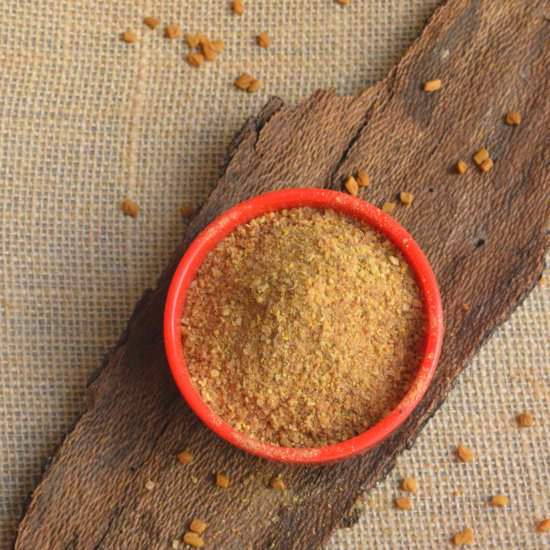 Homemade Fenugreek Powder