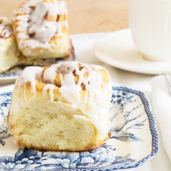 Iced Cinnamon Rolls