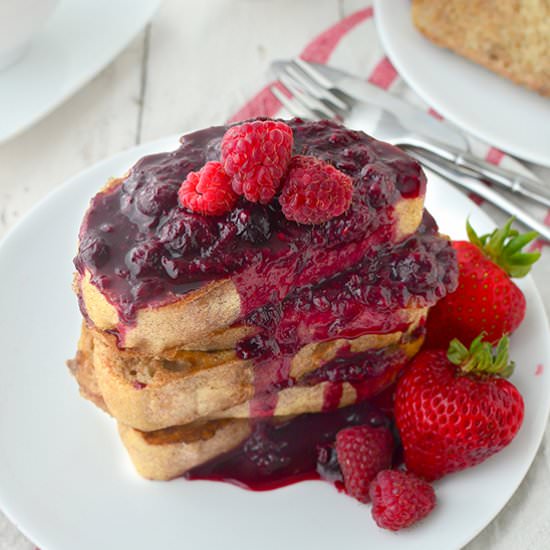 Triple Berry Syrup-Naturally Sweet!