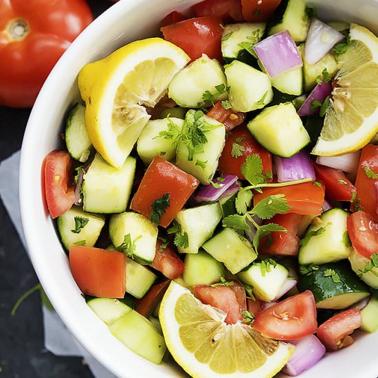 Tomato Cucumber Salad