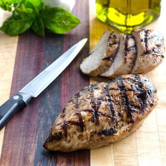 Italian Dressed Grilled Chicken