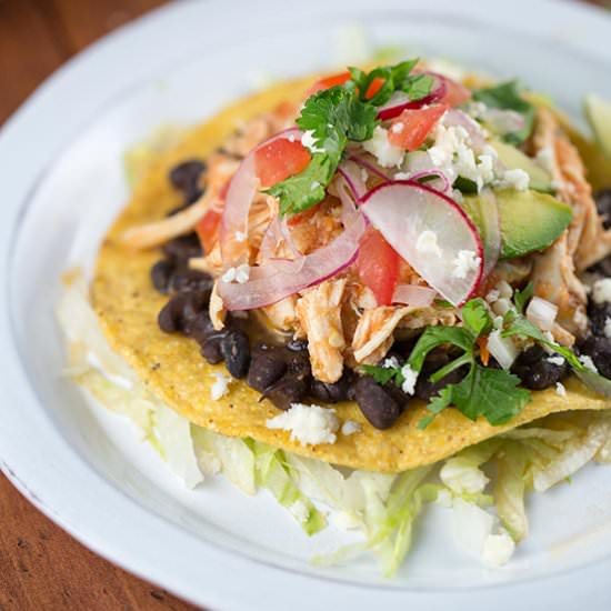 Crunchy Mexican Tostadas