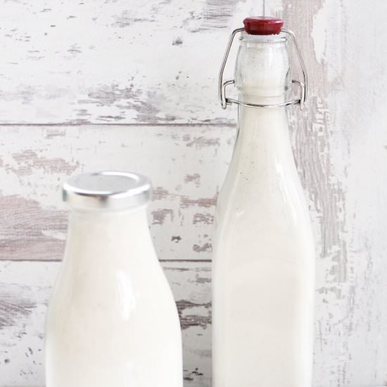 Homemade Almond Milk