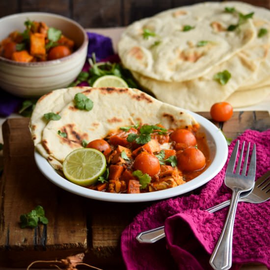 Indian Red Coconut Chicken Curry
