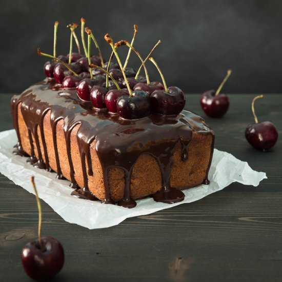 Chocolate Cherry Banana Bread