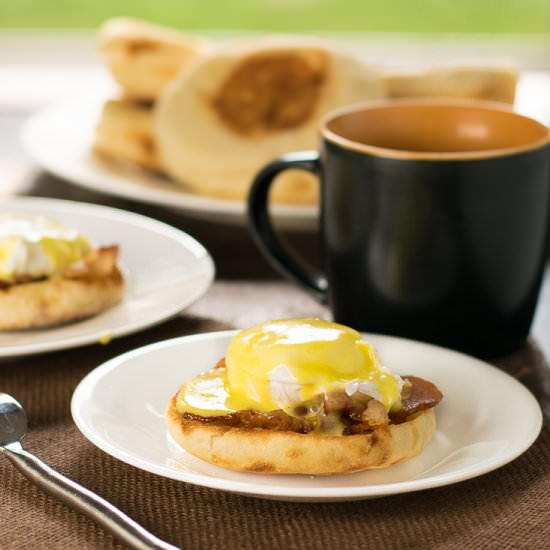Bacon and Eggs Benedict