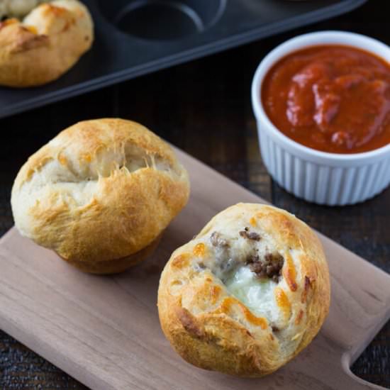 Stuffed Pizza Popovers