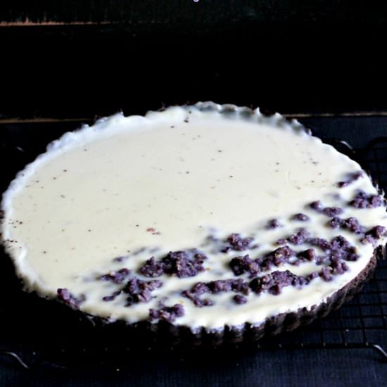 No Bake Vanilla Panna Cotta Tart
