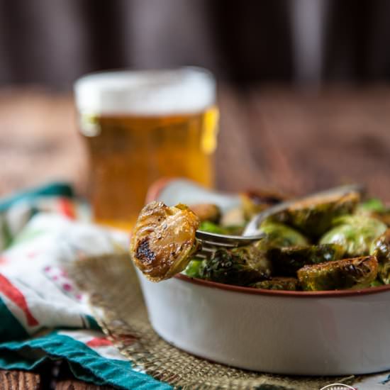 Sriracha Honey Beer Brussels Sprout