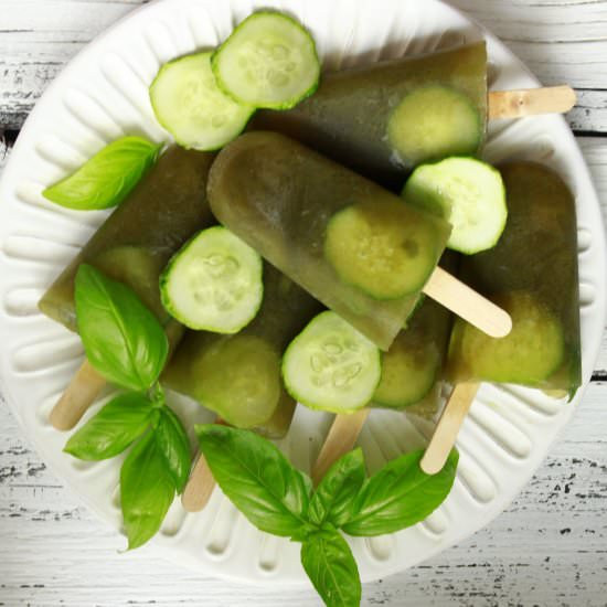 Green Popsicles (vegan)