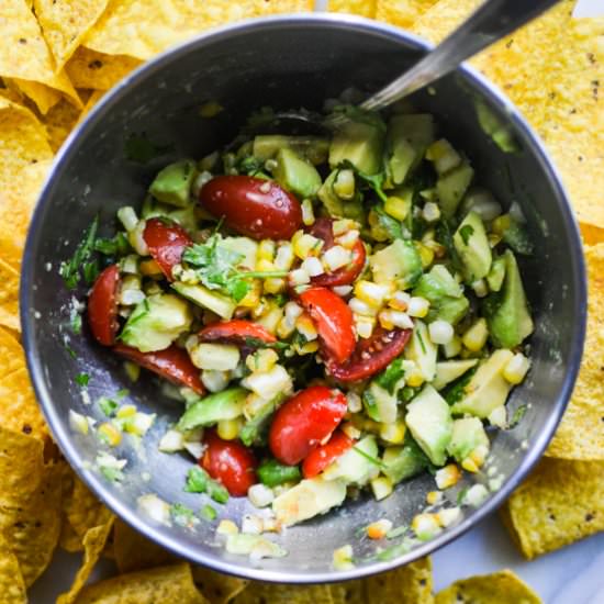 Avocado and Roasted Corn Salsa
