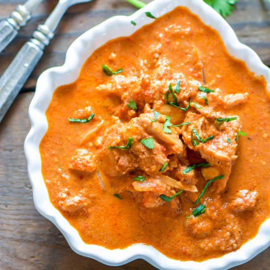Butter Chicken in a Slow Cooker