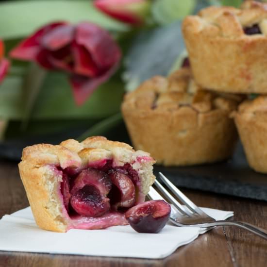 Cherry Pies With A Lattice Top