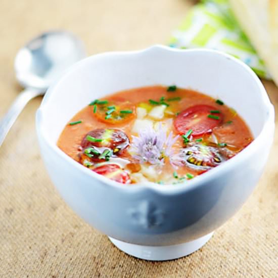 Traditional Spanish Gazpacho