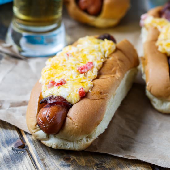 Bacon Wrapped Hot Dogs