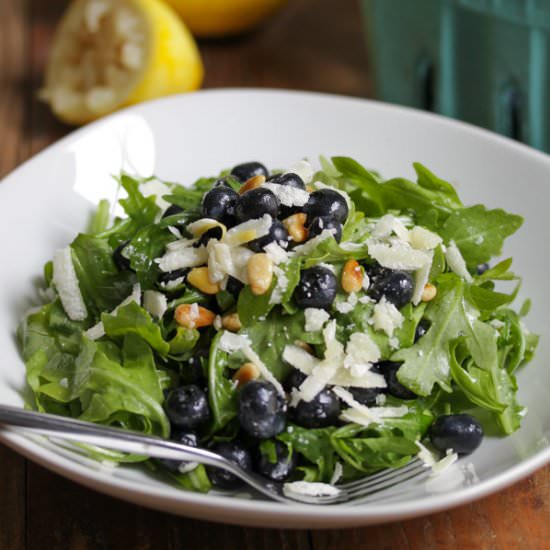 Blueberry Arugula Salad