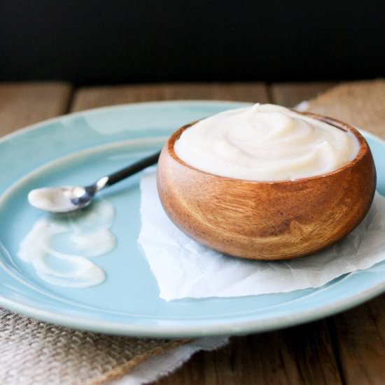 Garlicky Lemon Crema