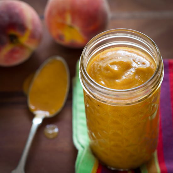 Maple Peach Barbecue Sauce