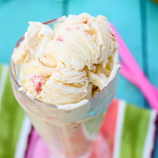 Strawberry Mango Ice Cream
