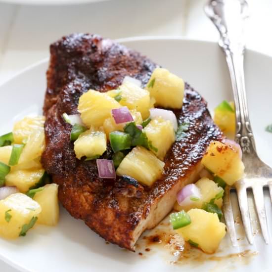 Barbecue Dry Rubbed Chicken
