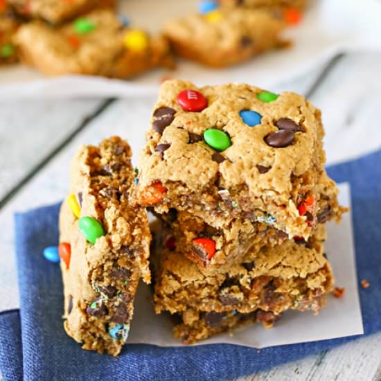 Monster Cookie Bars