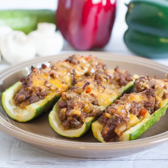 Stuffed Zucchini Boats