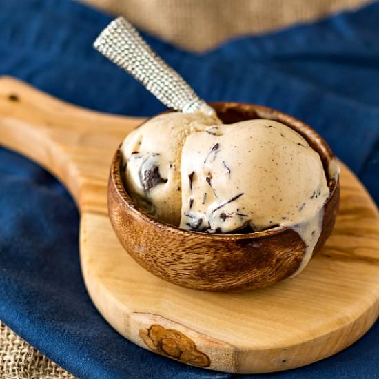 Caramel Almond Butter Stracciatella