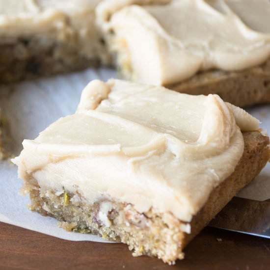Zucchini Blondies