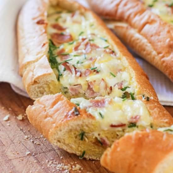 Baked Egg Boats