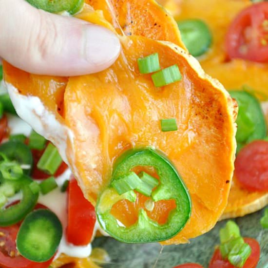 Sweet Potato Irish Nachos