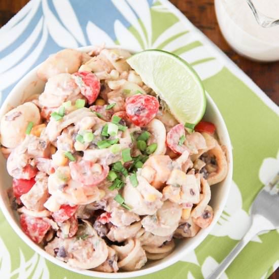 Tex-Mex Chicken Pasta Salad