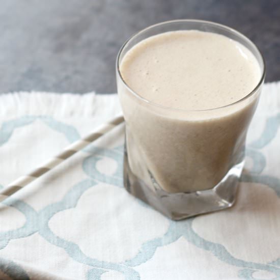Iced Latte Banana Chia Smoothie
