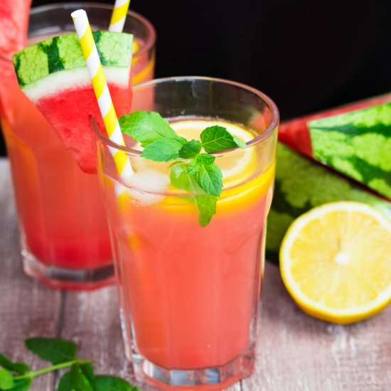 Refreshing Watermelon Lemonade