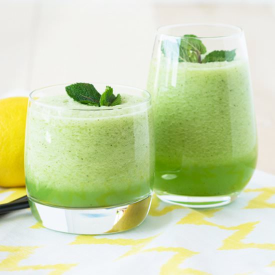 Mint Honeydew Smoothie