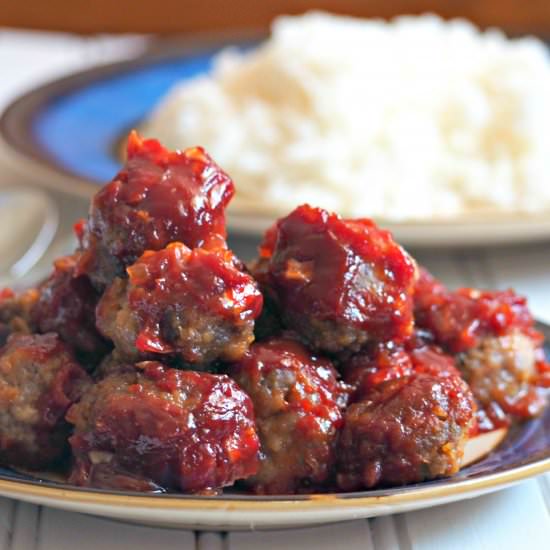 Sweet and Tangy Meatballs