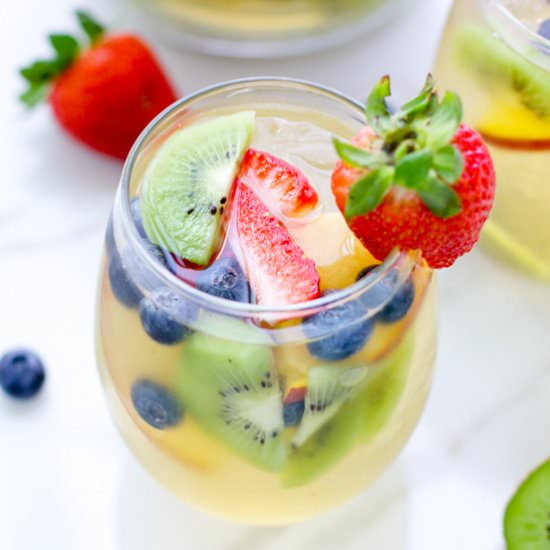 White Wine Grand Mariner Sangria
