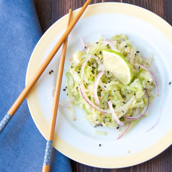 Asian cucumber salad